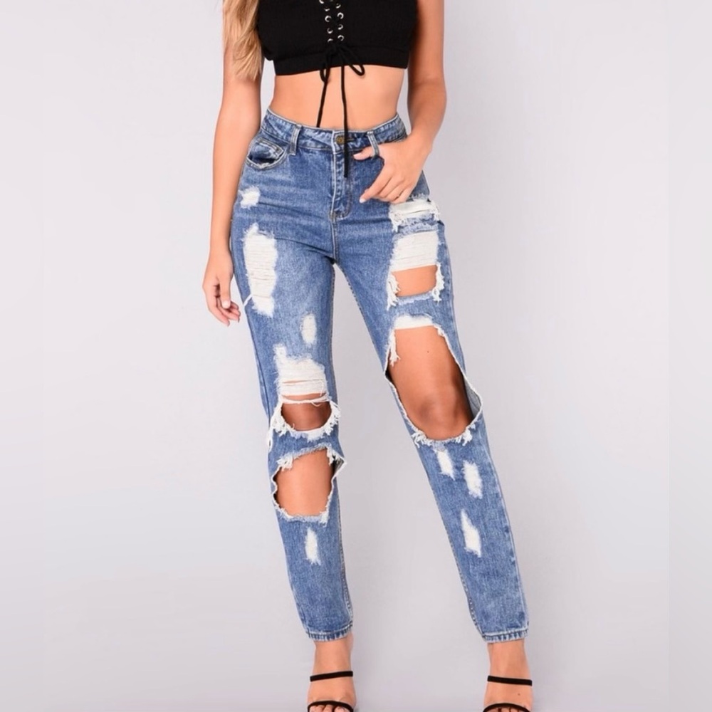 Women’s Fashion Nova Boyfriend Jeans